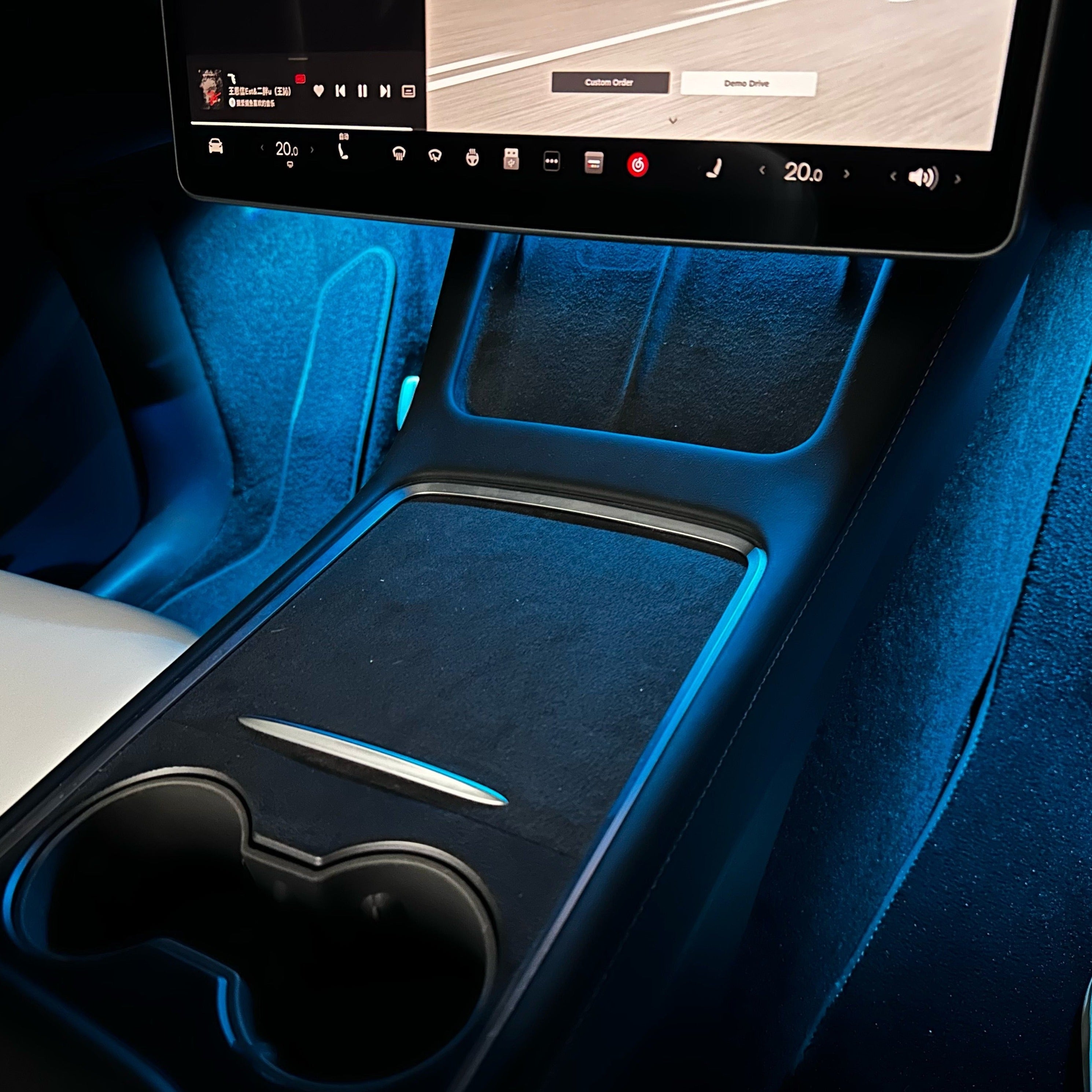 Footwell Lights for Model 3&Y (2019-2023)