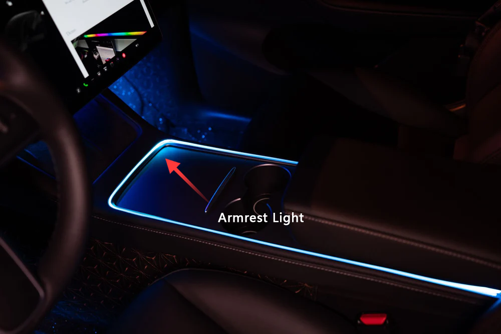 Tesla ambient light Premium kit for Model 3&Y (2019-2023)